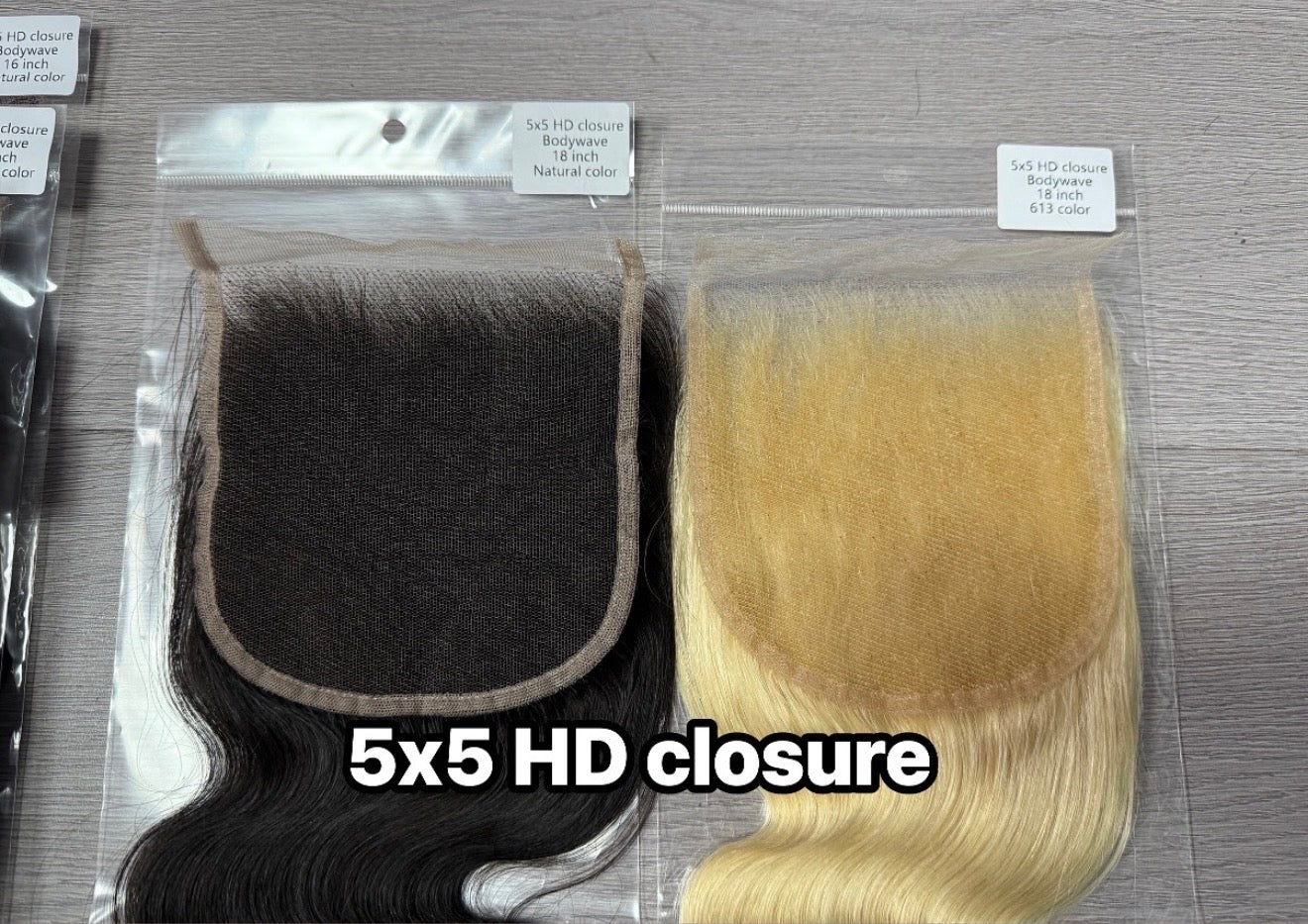 HD Lace Closures & Frontals